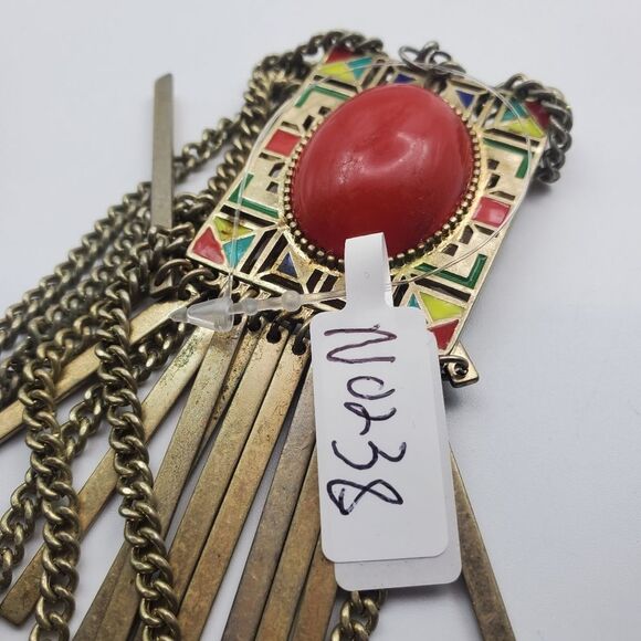 Gypsy tassel spell binding necklace N0238‎ - Picture 4 of 4